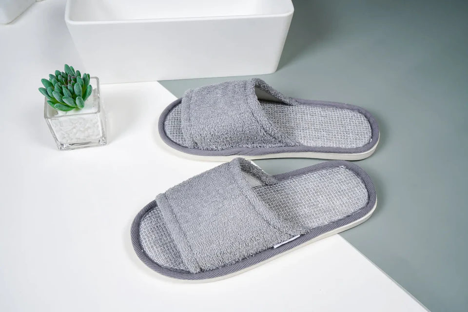 576 Charcoal Bathroom Slippers