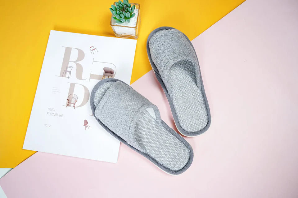 576 Charcoal Bathroom Slippers