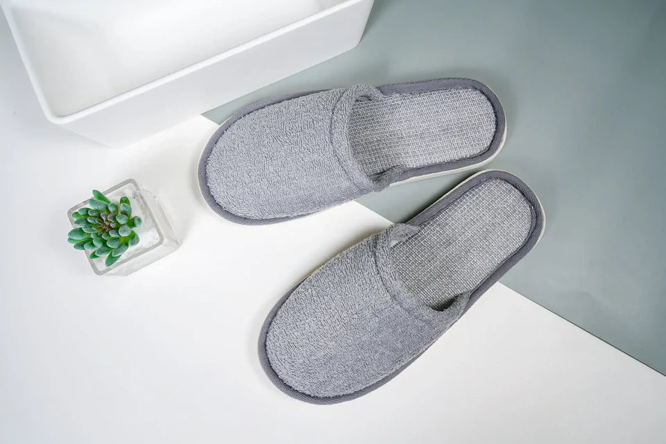 578 Charcoal Bathroom Slippers