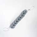 586 Loofah-Charcoal Twisted Back Scrubber