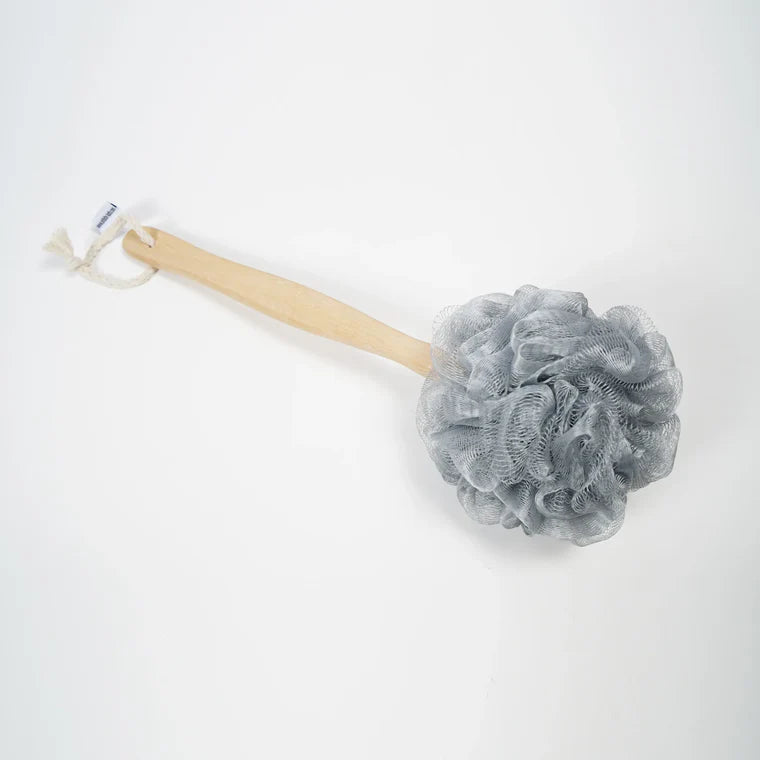 589 Loofah-Charcoal Back Shower Scrubber