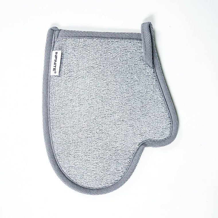 598 Charcoal Bath Body Mittens
